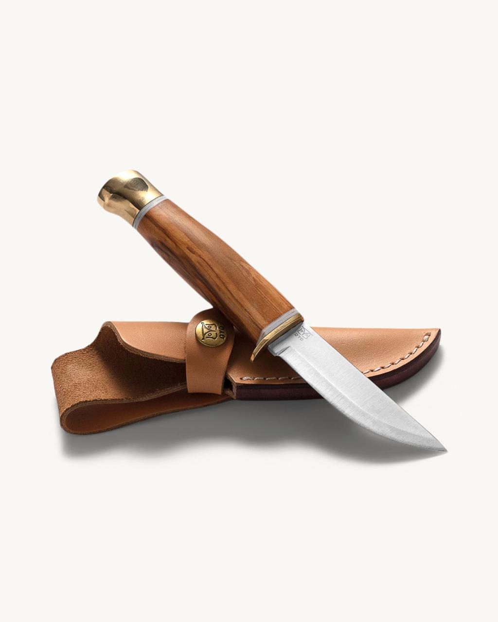 Jotunheimen knife w/leather sheath