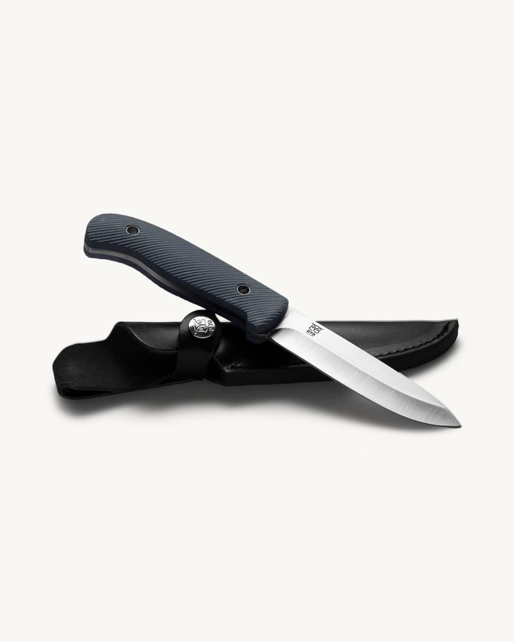 Nordic Hunting knife w/leather sheath
